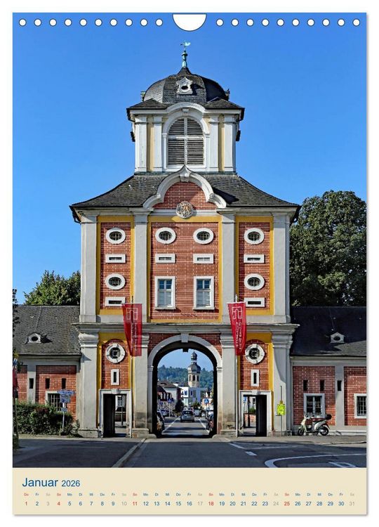 Produktbild: BRUCHSAL (Wandkalender 2026 DIN A4 hoch), CALVENDO Monatskalender