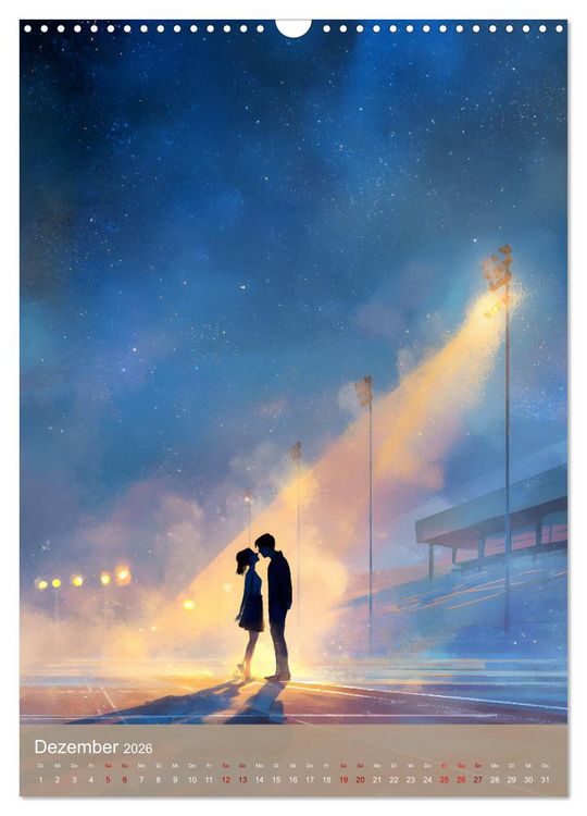 Produktbild: The Distance We Ignite (Wandkalender 2026 DIN A3 hoch), CALVENDO Monatskalender