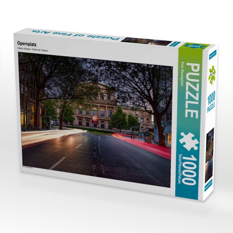 Produktbild: CALVENDO Puzzle Opernplatz | 1000 Teile Lege-Gr&ouml;&szlig;e 64x48cm Foto-Puzzle f&uuml;r gl&uuml;ckliche Stunden
