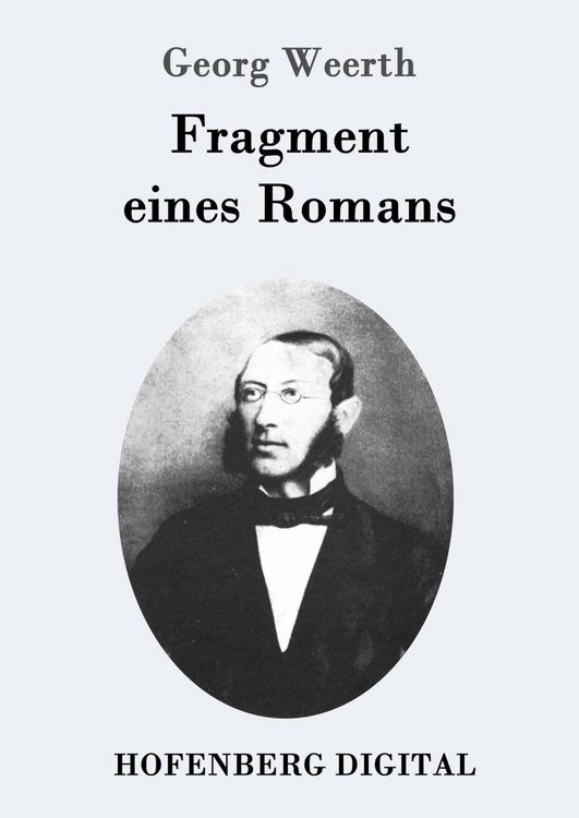 Produktbild: Fragment eines Romans