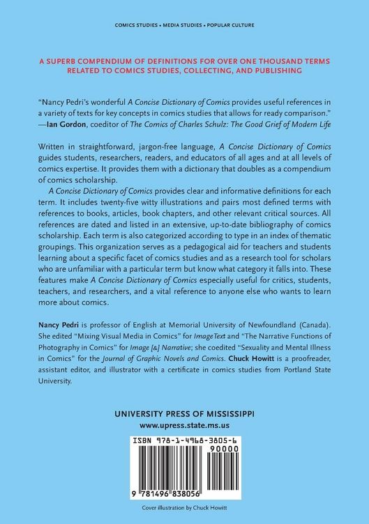 Produktbild: Concise Dictionary of Comics