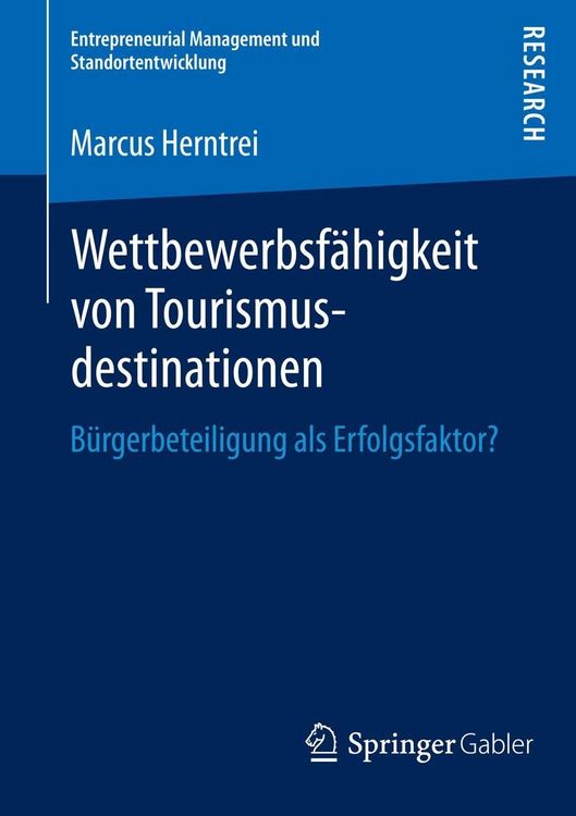 Produktbild: Wettbewerbsf&auml;higkeit von Tourismusdestinationen