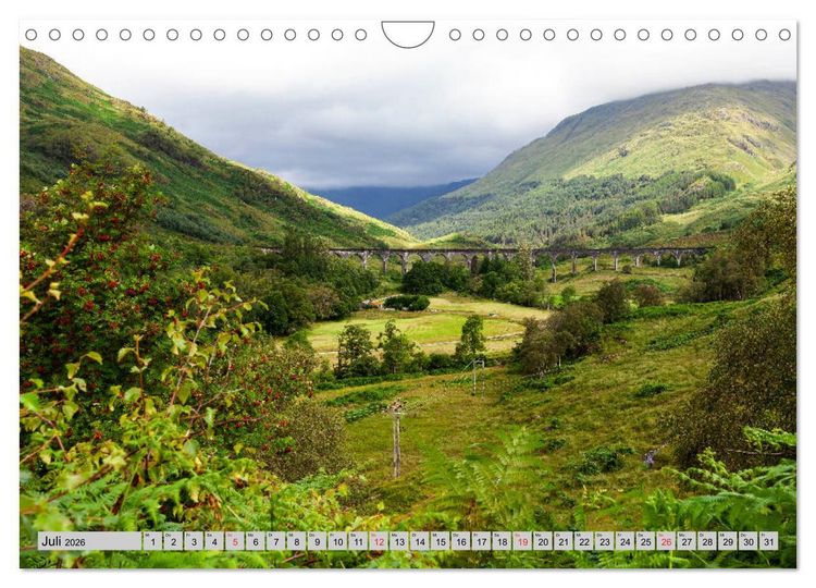 Produktbild: Wundersch&ouml;nes Schottland - Bilderreise durch ein sagenumwobenes Land (Wandkalender 2026 DIN A4 quer), CALVENDO Monatskalender