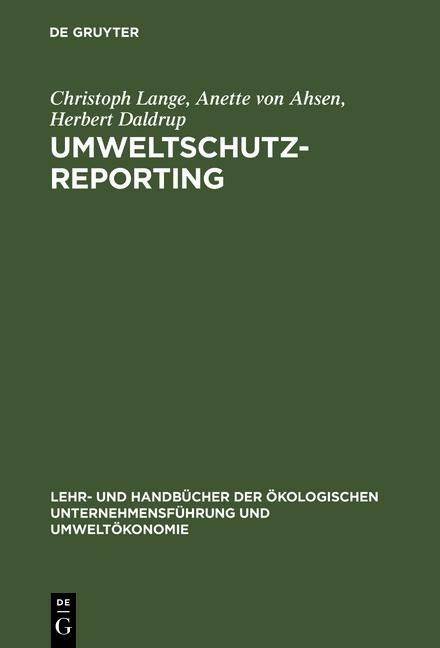 Produktbild: Umweltschutz-Reporting