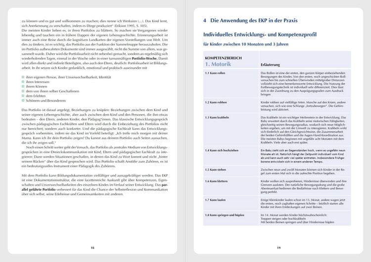 Produktbild: Das individuelle Entwicklungs- und Kompetenzprofil (EKP) f&uuml;r Kinder von 0-3 Jahren. Manual