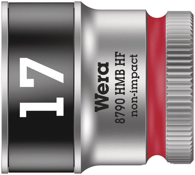 Produktbild: Wera 8790 HMB HF 05003751001 Au&szlig;en-Sechskant Steckschl&uuml;sseleinsatz 17 mm 3/8\" (10 mm)