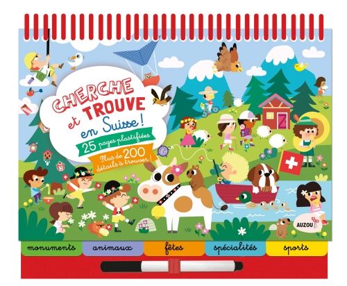 Produktbild: Cherche et trouve en Suisse : bloc-notes