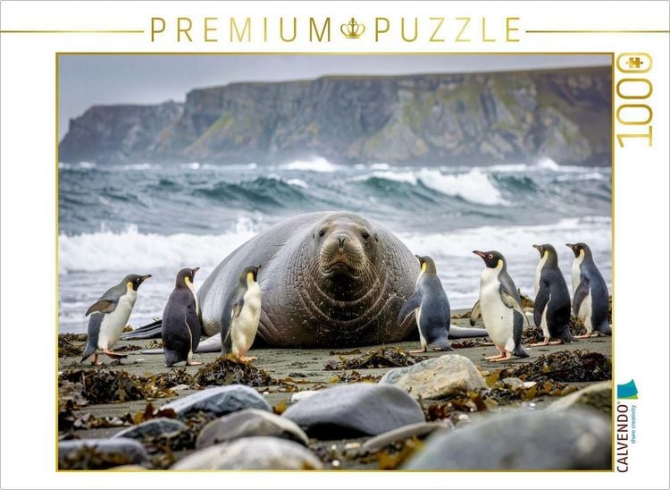 Produktbild: CALVENDO Puzzle Die Kraft der Stille. Die Ruhe der Gr&ouml;&szlig;e. | 1000 Teile Lege-Gr&ouml;&szlig;e 64x48cm Foto-Puzzle f&uuml;r gl&uuml;ckliche Stunden