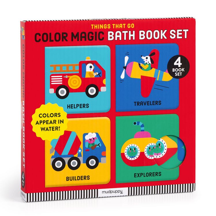 Produktbild: Things That Go Color Magic Bath Book Set
