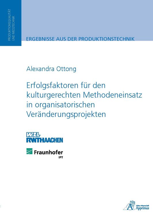 Produktbild: Erfolgsfaktoren f&uuml;r den kulturgerechten Methodeneinsatz in organisatorischen Ver&auml;nderungsprojekten