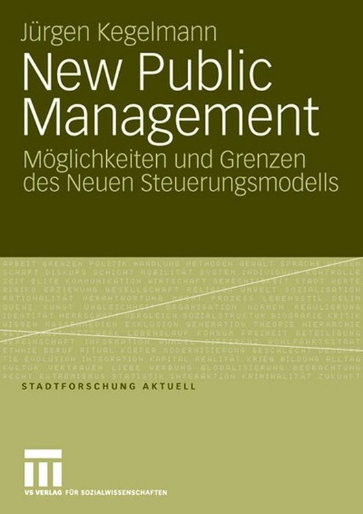 Produktbild: New Public Management