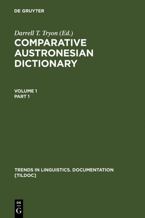 Produktbild: Comparative Austronesian Dictionary