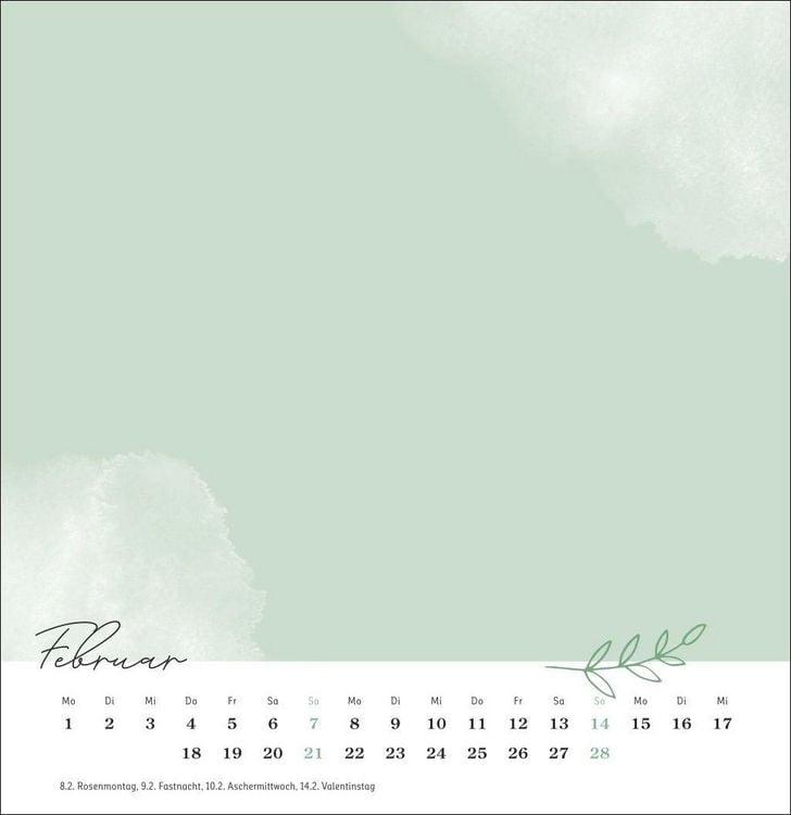 Produktbild: Kreativkalender zum Aufstellen Gl&uuml;cksmomente 2027
