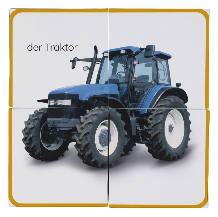 Produktbild: Erstes Lernen W&uuml;rfelpuzzle. Bauernhof