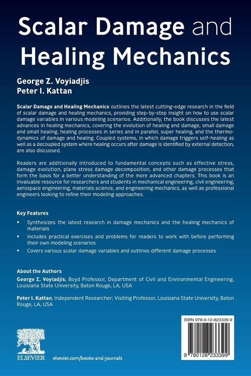 Produktbild: Voyiadjis, G: Scalar Damage and Healing Mechanics