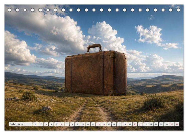 Produktbild: Verlorene Riesen (Tischkalender 2027 DIN A5 quer), CALVENDO Monatskalender