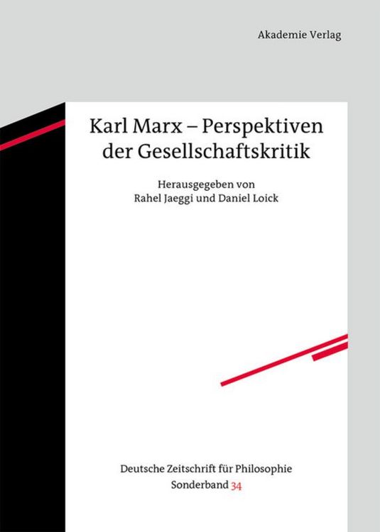 Produktbild: Karl Marx &ndash; Perspektiven der Gesellschaftskritik