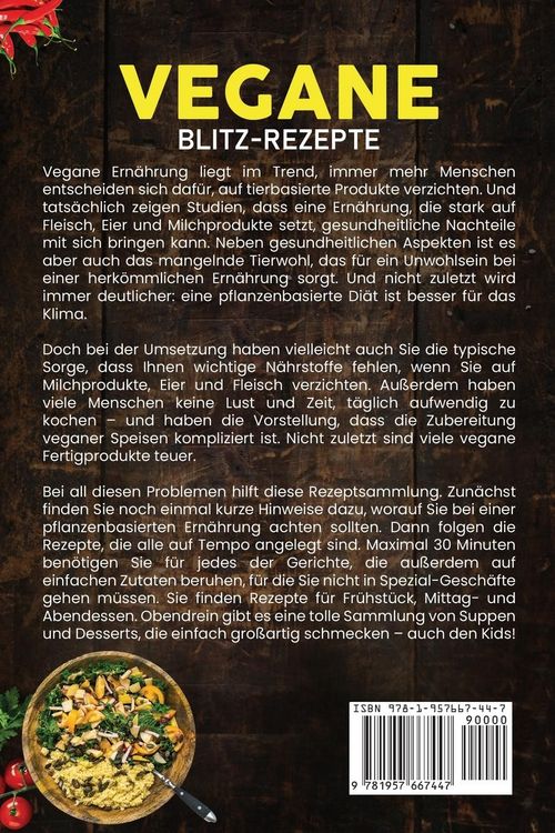 Produktbild: Vegane Blitz-Rezepte