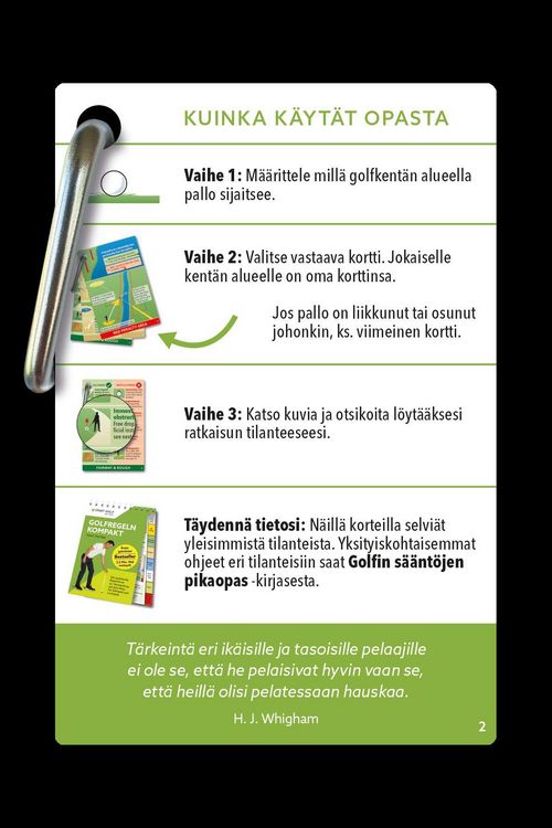 Produktbild: Golfin s&auml;&auml;nn&ouml;t MUKAAN