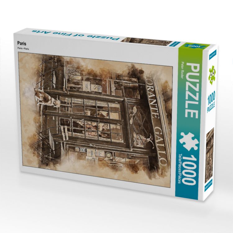 Produktbild: CALVENDO Puzzle Paris 1000 Teile Lege-Gr&ouml;&szlig;e 480 x 640 cm Foto-Puzzle Bild von Peter Roder