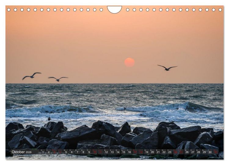 Produktbild: Nordj&uuml;tlands Highlights (Wandkalender 2026 DIN A4 quer), CALVENDO Monatskalender