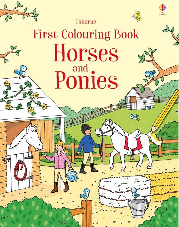 Produktbild: First Colouring Book Horses and Ponies