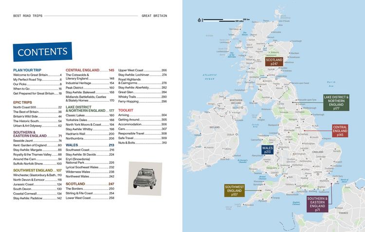 Produktbild: Lonely Planet Best Road Trips Great Britain