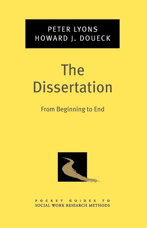 Produktbild: The Dissertation