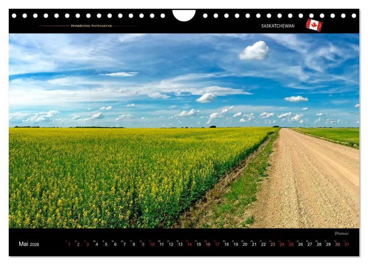Produktbild: Kanada - eine Reise durch Kanadas einzigartige Provinzen und Territorien (Wandkalender 2026 DIN A4 quer), CALVENDO Monatskalender