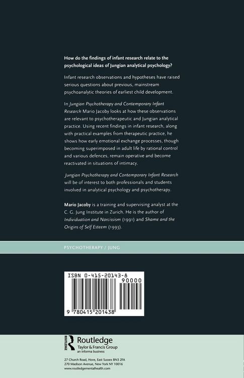 Produktbild: Jungian Psychotherapy and Contemporary Infant Research