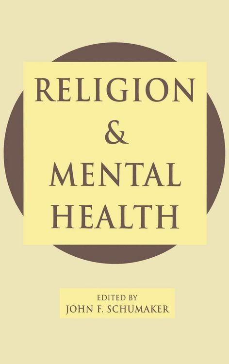 Produktbild: Religion and Mental Health