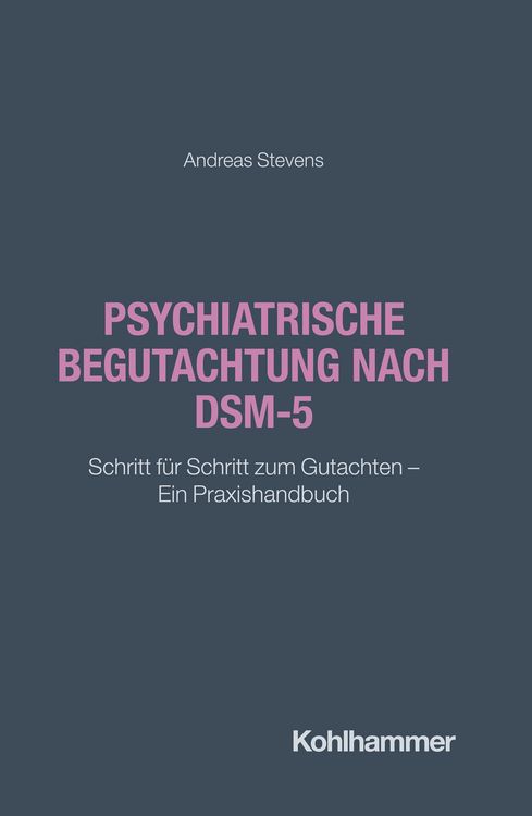 Produktbild: Psychiatrische Begutachtung nach DSM-5