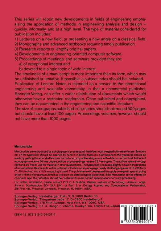 Produktbild: The Boundary Element Method for Groundwater Flow