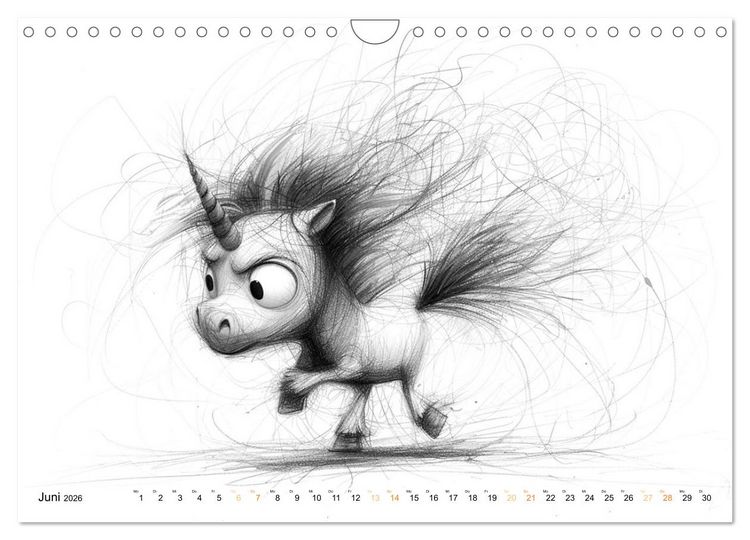 Produktbild: Tierisches Tohuwabohu (Wandkalender 2026 DIN A4 quer), CALVENDO Monatskalender