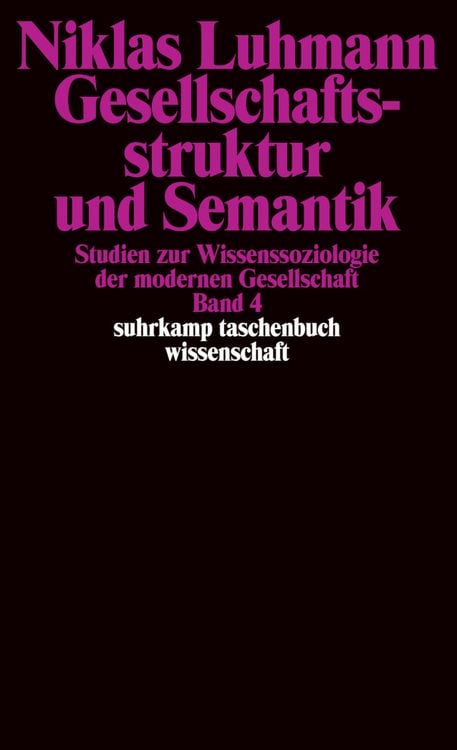 Produktbild: Gesellschaftsstruktur und Semantik