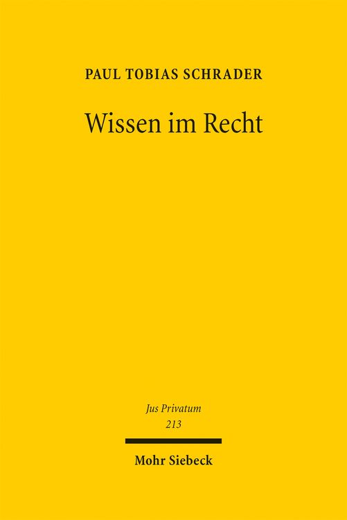 Produktbild: Wissen im Recht