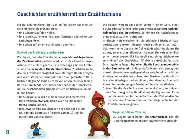 Produktbild: Benno B&auml;r. Erz&auml;hlschienen-Figurenset