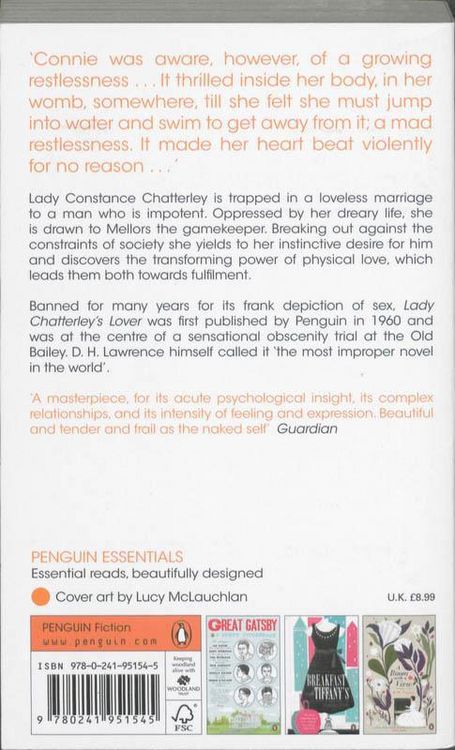 Produktbild: Lady Chatterley's Lover