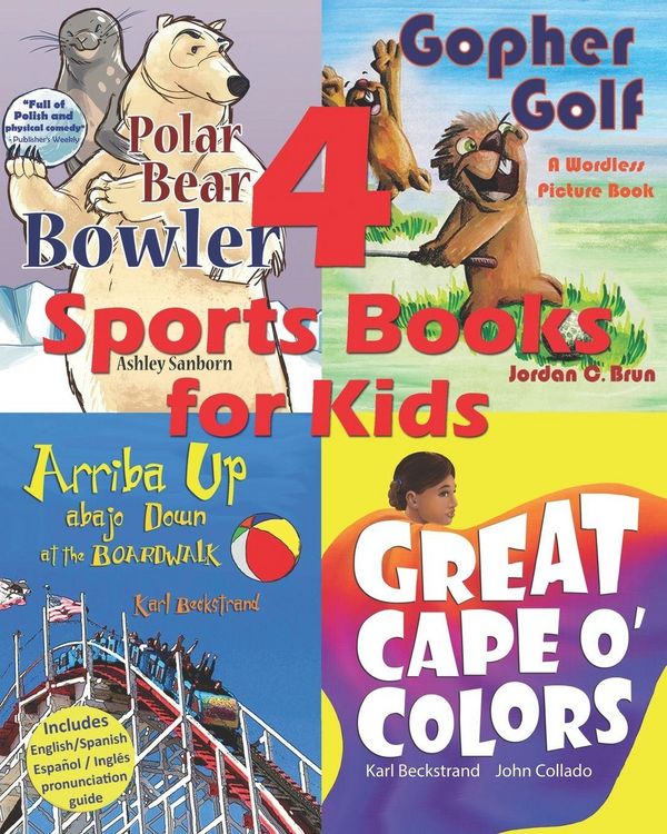 Produktbild: 4 Sports Books for Kids