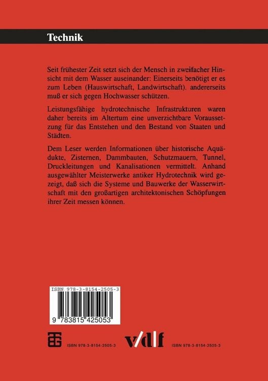 Produktbild: Meisterwerke antiker Hydrotechnik