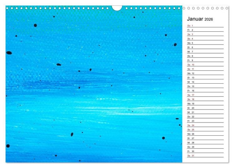 Produktbild: Mein bunter DIY-Bastelkalender (Wandkalender 2026 DIN A3 quer), CALVENDO Monatskalender