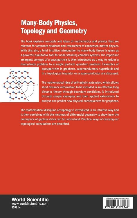 Produktbild: Many-Body Physics, Topology and Geometry