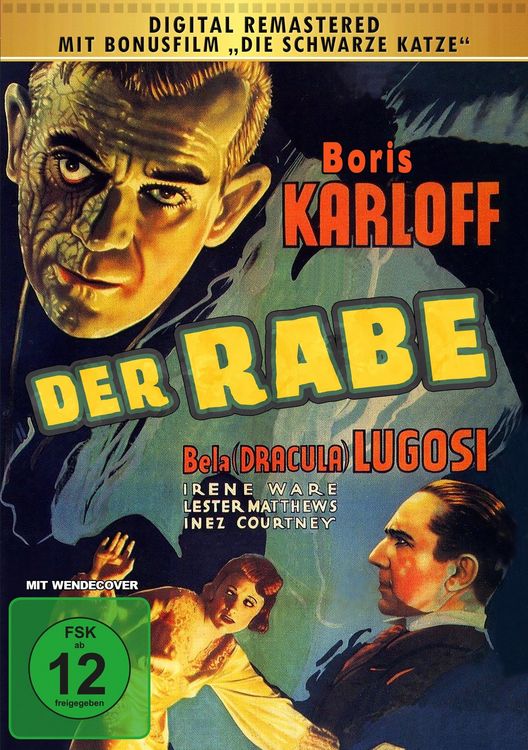 Produktbild: Der Rabe - digital remastered (inkl. Bonusfilm Die schwarze Katze)