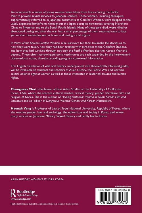 Produktbild: Voices of the Korean Comfort Women