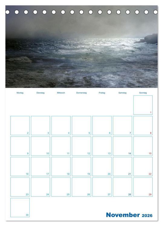 Produktbild: il Salento - maritim (Tischkalender 2026 DIN A5 hoch), CALVENDO Monatskalender