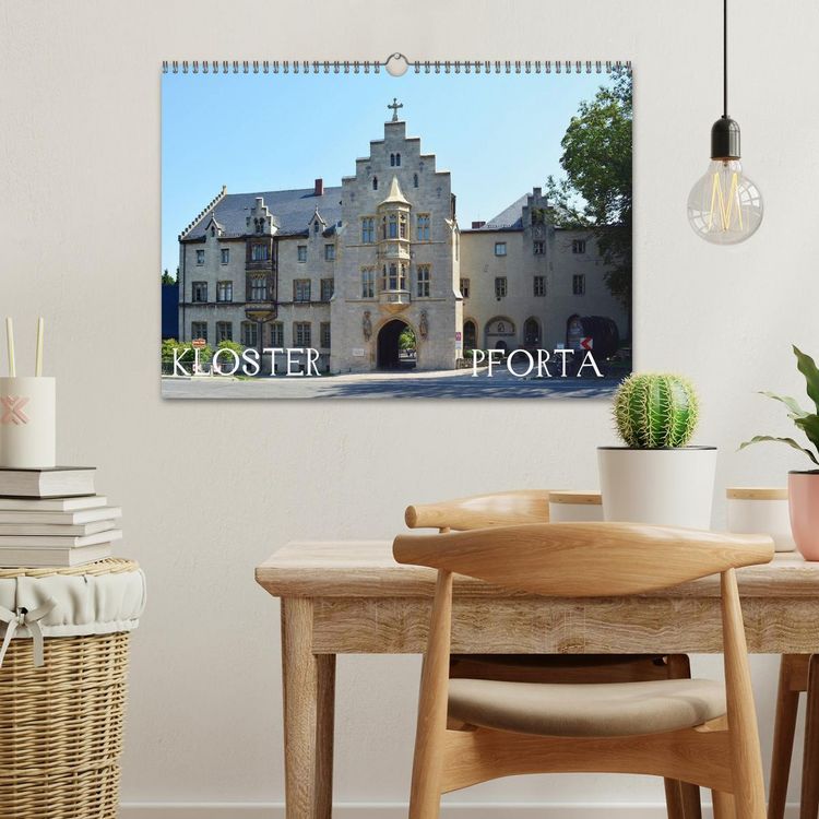 Produktbild: KLOSTER PFORTA (Wandkalender 2026 DIN A3 quer), CALVENDO Monatskalender