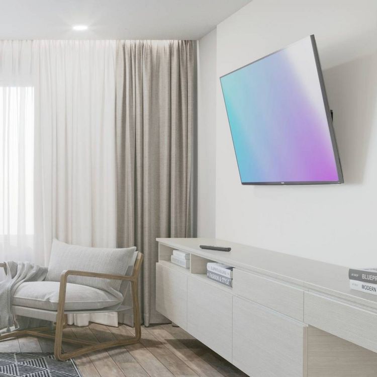 Produktbild: Hama 00220810 TV-Wandhalterung 81,3cm (32") - 165,1cm (65") Integrierte Wasserwaage