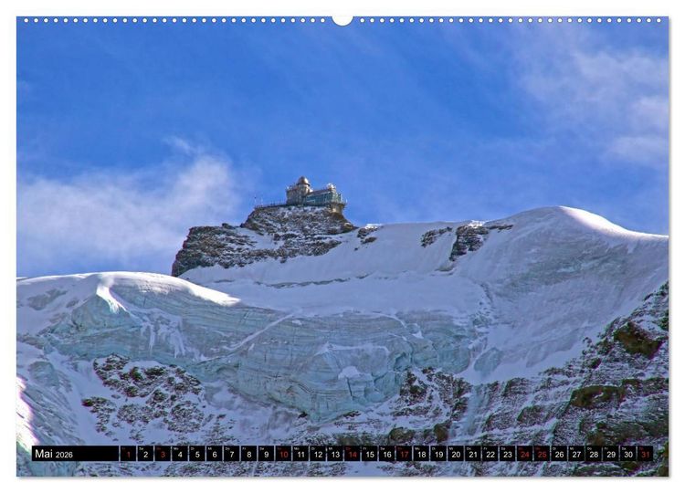 Produktbild: Das Dreigestirn im Berner Oberland. Eiger, M&ouml;nch und Jungfrau (Wandkalender 2026 DIN A2 quer), CALVENDO Monatskalender