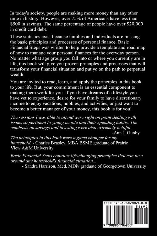 Produktbild: Basic Financial Steps
