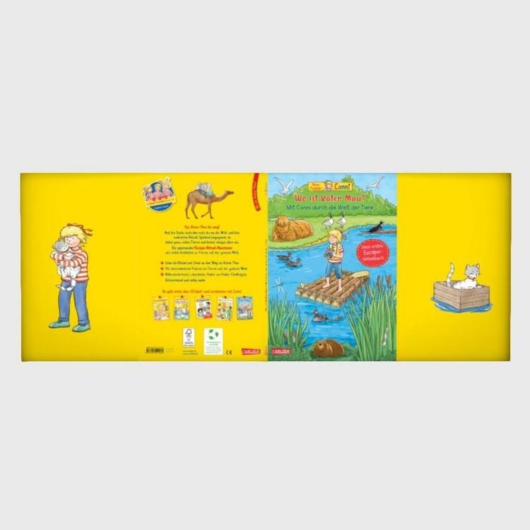 Produktbild: Conni Gelbe Reihe (Besch&auml;ftigungsbuch): Wo ist Kater Mau?